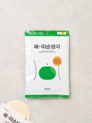 바른생각 배따순생각 3개입 새벽산책 향