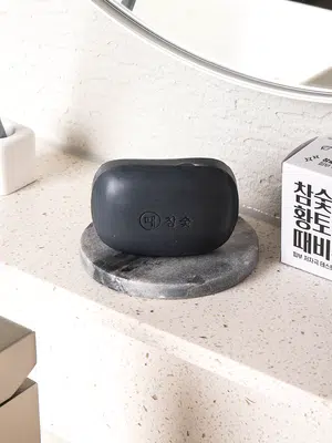 셀그린 참숯 황토 때 비누 100g