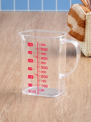 일본제 사각 슬림 계량컵 550 ml