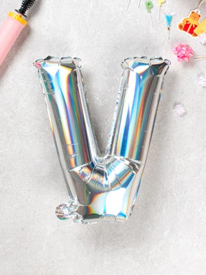 알파벳 풍선 V