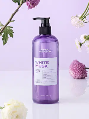 쿤달 리치 퍼퓸 샴푸 500 ml 화이트머스크