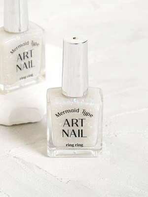 링링 아트 네일 13 ml 머메이드 화이트