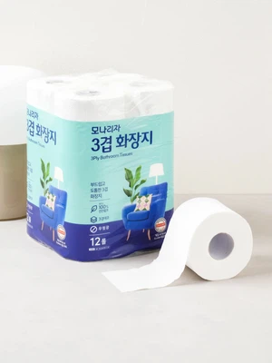 모나리자 3겹 화장지 30m 12롤