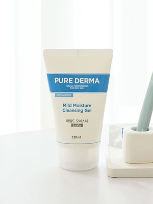 온더바디 퓨어더마 마일드 모이스처 클렌징 젤 120 ml