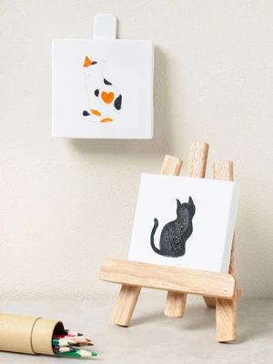 미니 캔버스 10 X 10 cm 2개입