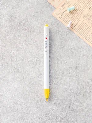 제브라 클릭 아트 0.6 mm 옐로우