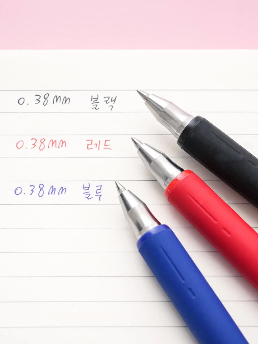 다이소 제브라 사라사 나노 0.38mm 블랙