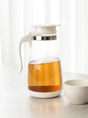 손잡이 내열 유리 물병 1.5 L