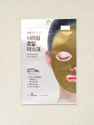 너리싱 호일 마스크 골드