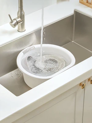 컬러 라운드 싱크 대야 5 L 화이트