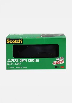 3M 토끼 디스펜서 (매직테이프 18mmx8m 포함)