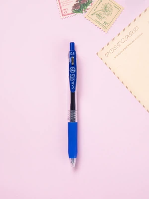 사라사 클립 볼펜 0.5 mm 블루