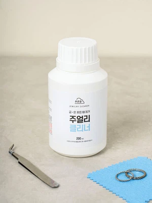 쥬얼리 크리너세트 200ml (핀셋+폴리싱 천)