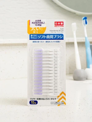 일본제 소프트 치간브러쉬(M-L) 15개입