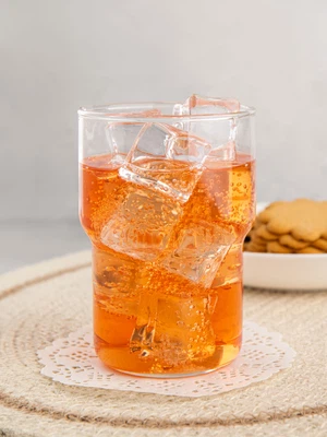 쌓을 수 있는 내열 유리컵 370 ml