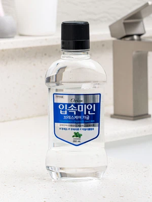 입속미인 구취 케어 가글 260 ml 민트