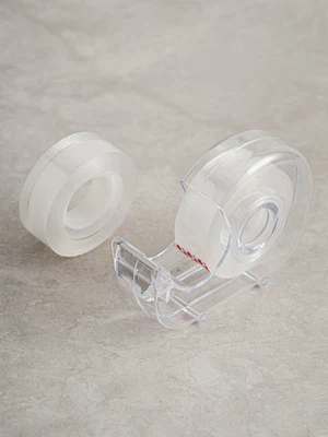 커터＆투명 테이프 18 mm X 25 m 2개입