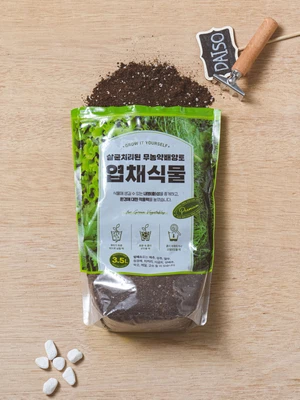 무농약 배양토 3.5 L 엽채용