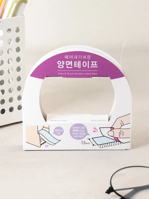 쉽게 뜯을 수 있는 커터 양면테이프 13 mm X 10 m