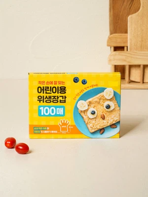 어린이용 위생 장갑 100매입