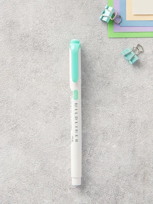 제브라 마일드 라이너 트윈 블루그린