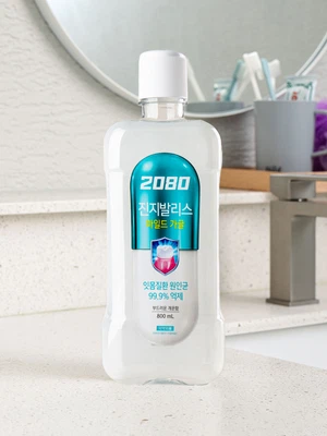 2080 진지발리스 가글(마일드) 800 ml
