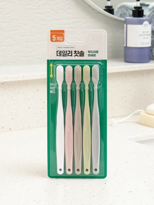 모던 칫솔 5개입