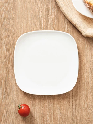 뉴본 라운드 사각 접시 13.5 cm