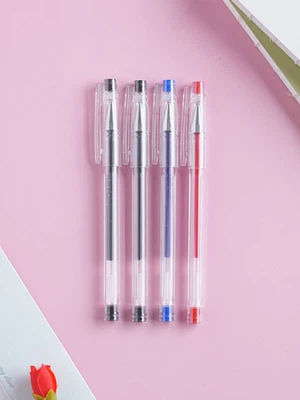 캡식 3색 젤펜 0.28 mm 4개입