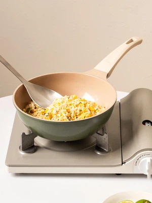 직화용 세라믹 코팅 튀김팬 22 cm