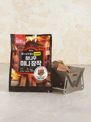 참나무 훈연 미니 장작 600 g