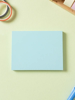 메모텍 블루 점착 메모 100 X 76 mm 100매입