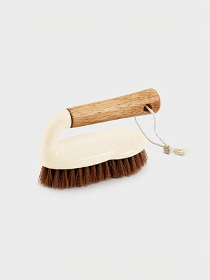 고무나무 손잡이 바닥솔
