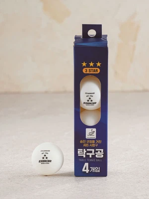3성 탁구공 4개입