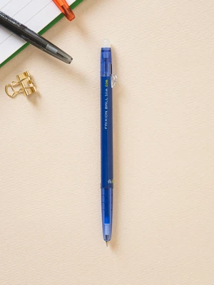 파이롯트 지워지는 볼펜 프릭션 볼 노크 0.38 mm 블루