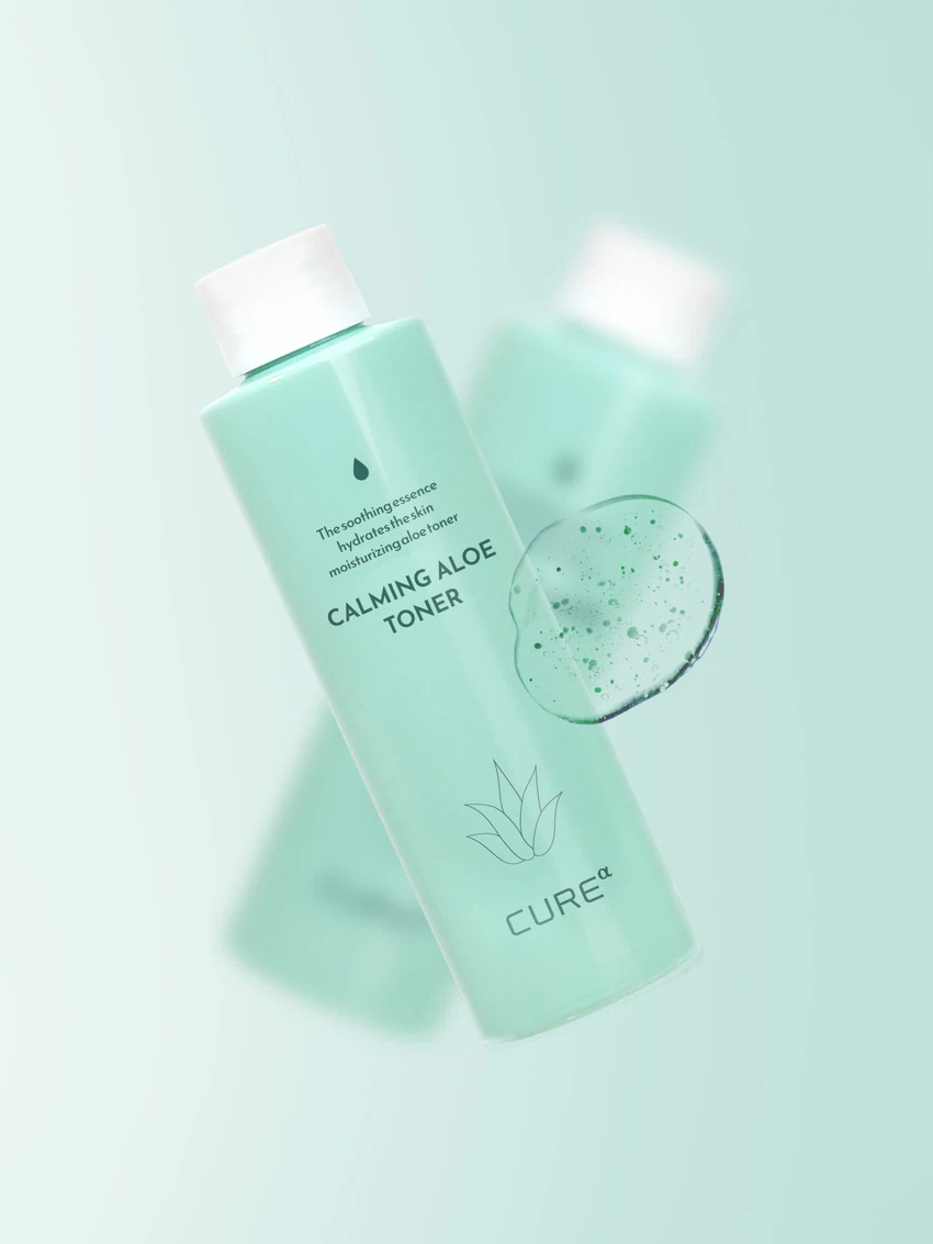 김정문알로에 큐어 알파 카밍 알로에 토너 200 ml