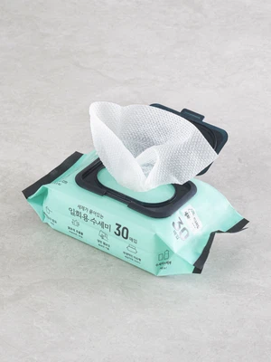 일회용 베이킹소다 수세미 30매입