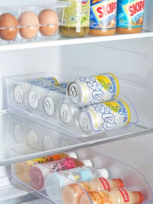 일본제 냉장고 정리 트레이 350 ml 캔 음료용