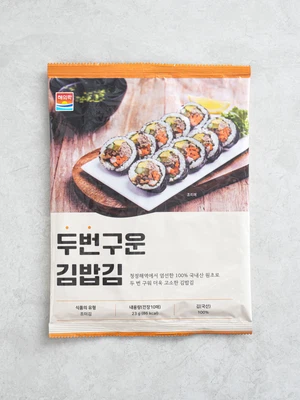 두 번 구운 김밥 김 10매입