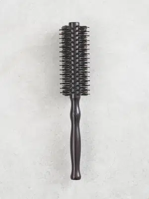 원목 롤 헤어 브러시
