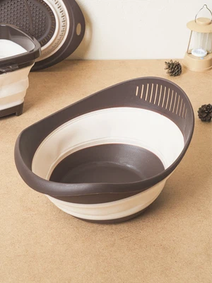 접이식 타원 믹싱볼 31 X 25 X 16 cm