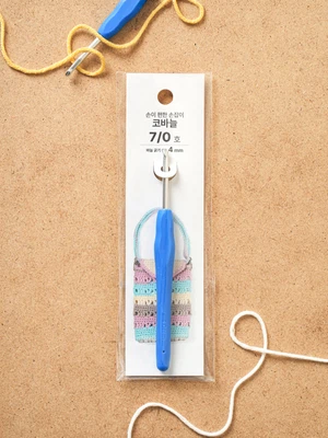 편안한 손잡이 코바늘 4 mm