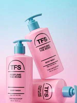 더페이스샵 퍼퓸 더 로즈 바디 워시 500 ml