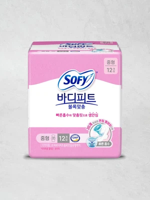 바디피트 울트라슬림 생리대 (중형) 14개입