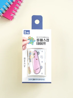 캠퍼스 롤 마스킹 테이프 60 mm X 3 m