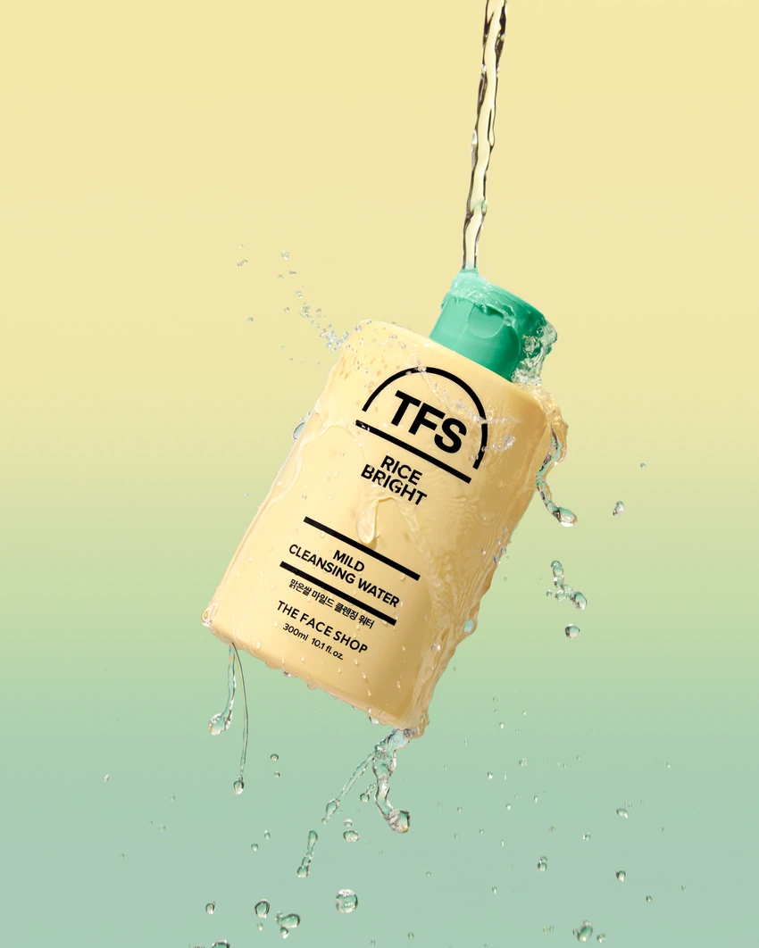 더페이스샵 맑은 쌀 마일드 클렌징 워터 300 ml