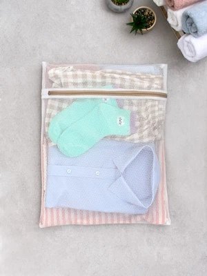 무형광 직사각 촘촘 세탁망 40X50 cm