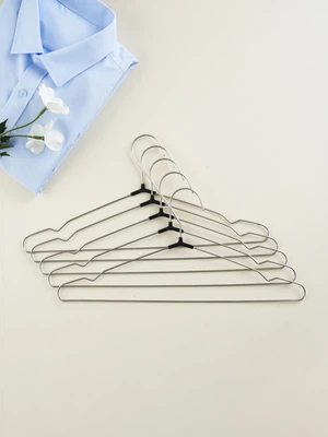 스테인리스 옷걸이 42 cm 5개입