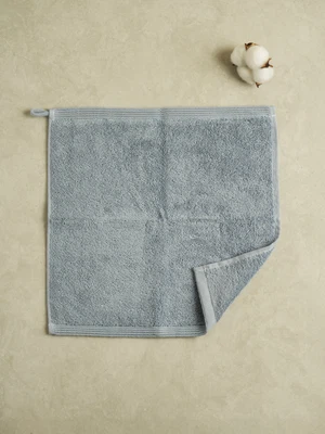 송월 면 핸드타월 30 X 30 cm 블루