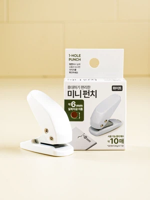 손잡이형 미니 1공 펀치 6 mm